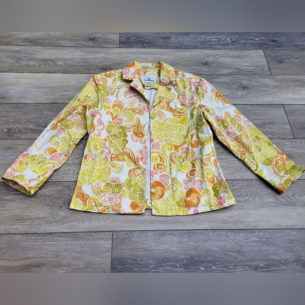 Vintage Erin London summer color blazer